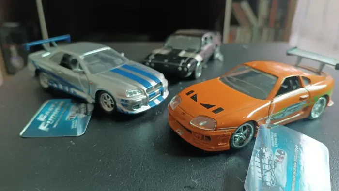 Miniaturas carros velozes e furiosos