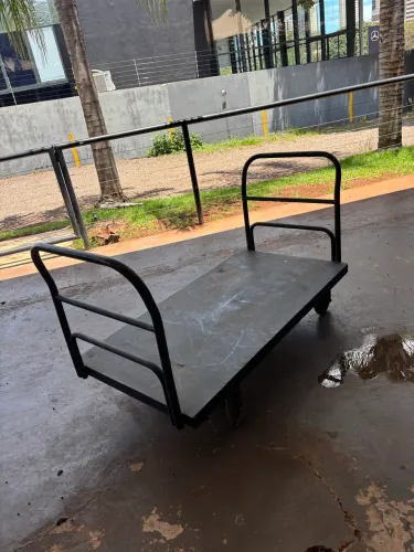 CARRINHO DE CARGA PLATAFORMA