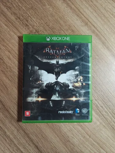 BATMAN ARKHAM KNIGHT XBOX ONE ORIGINAL + MANUAL IMPRESSO - MÍDIA FÍSICA