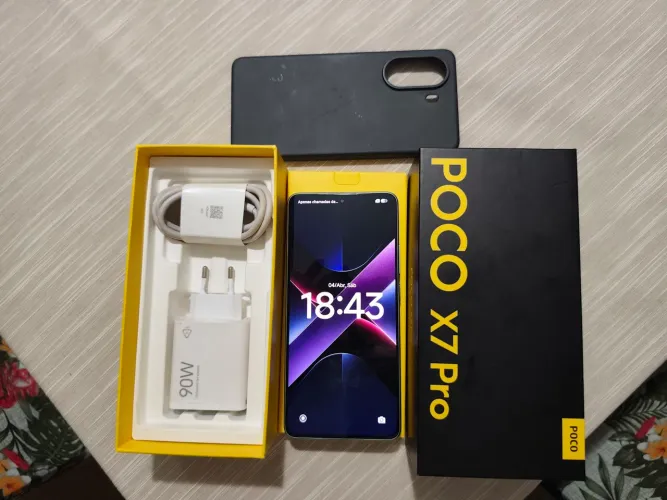 Poco X7 Pro 12/512 - Preto - Completo