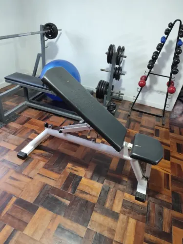 Banco de Musculação Regulável - Banco Livre