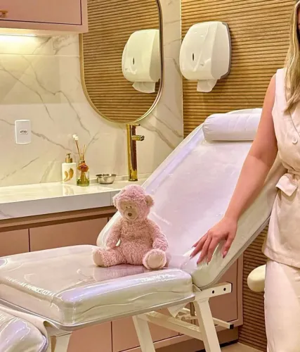 Maca reclinável em ótimo estado de conservação 