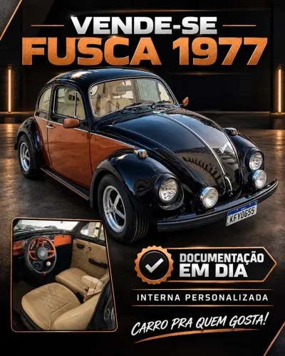 Volkswagen Fusca Fusca (gasolina) 1977