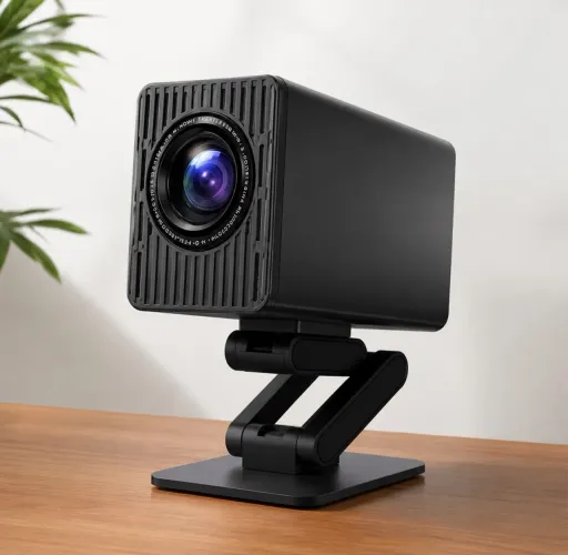Projetor Smart HY320 Android Wi-Fi 180° Full HD 1080p Mini Projetor 4K