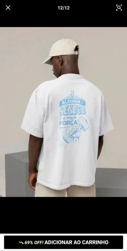 Camisa Gospel Estilosa