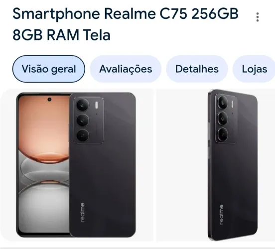 Celular realme c75