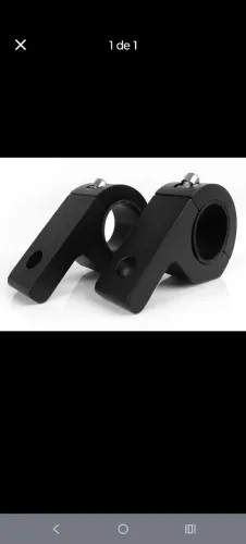 Par Suporte Farol Milha Moto