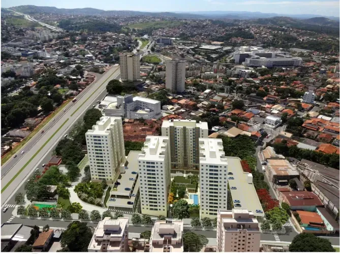 Apartamento para aluguel tem 70 metros quadrados com 3 quartos em Planalto - Belo Horizont