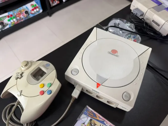 Dreamcast com leitor 100%