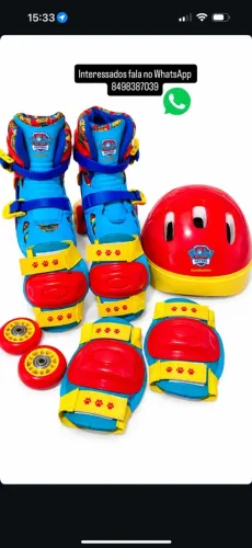Vendo este lindo patins