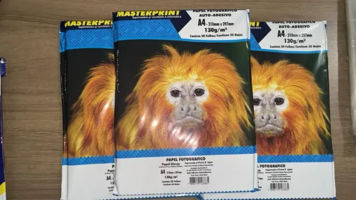 Papel Fotográfico/Glossy Masterprint A4 - 50 Folhas