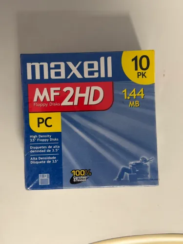 Caixa de disquetes 1.44 MB LACRADA