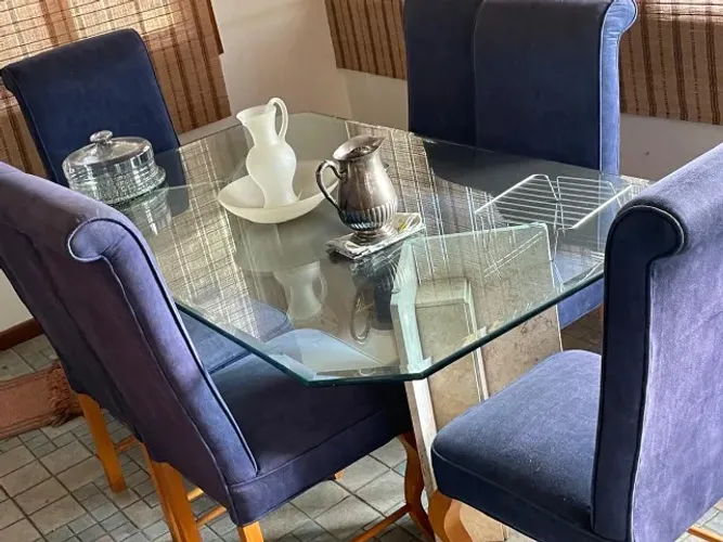 Mesa de Jantar com Bancada