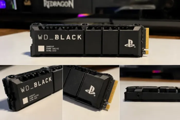 SSD WD Black SN850P 4TB NVMe M.2 - PS5 e PC - Nunca Usado