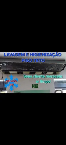 Piso Teto com Lavagem / Higienização 