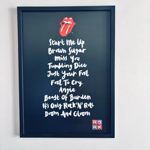 Quadro Rolling Stones