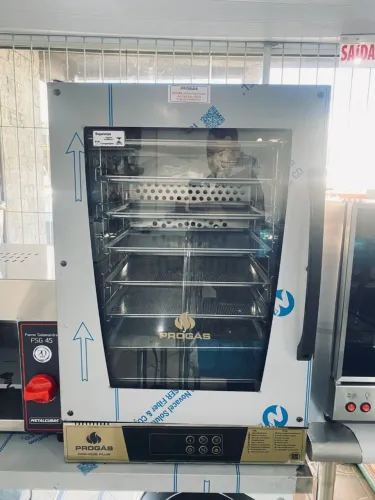 NZ. Forno elétrico convector digital 8 assadeiras com vapor PROGÁS 