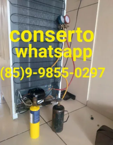 Recarga de gás em geladeira a domicílio/fortaleza.