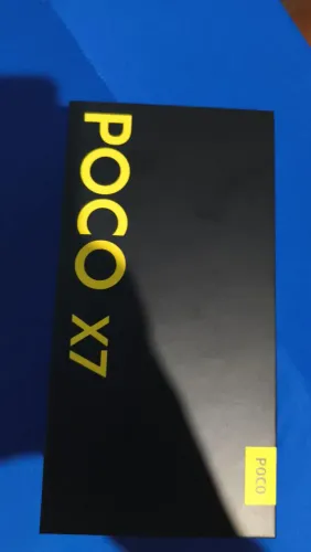 Poco X7 12 Memória Ram 512 Armazenamento