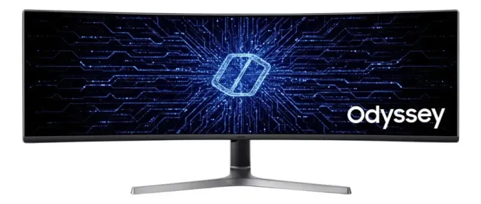 Monitor Gamer Curvo Odyssey C49rg9 49'' Freesync Samsung Cor Preto