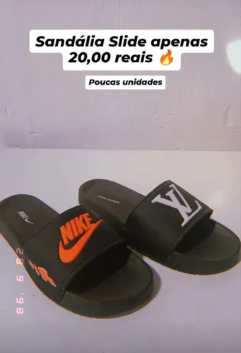 Sandália Slide