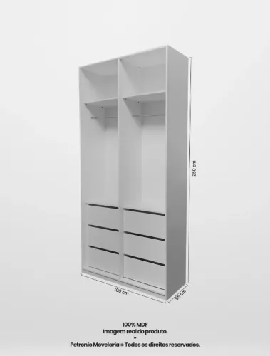 Guarda Roupa com duas portas