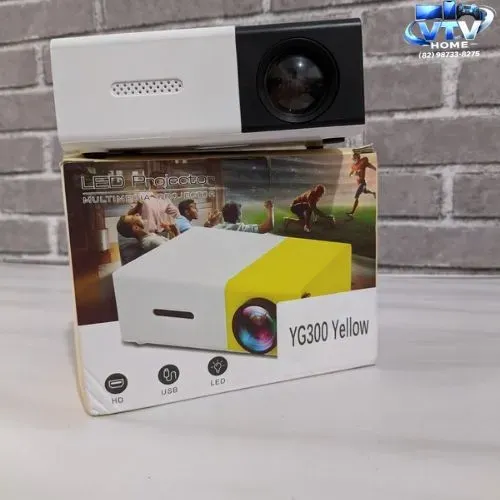 Mini Projetor HDMI + Entrega Grátis 