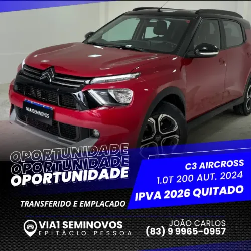 Citroen C3 Aircross Shine 1.0 Turbo 200 Aut. 2024