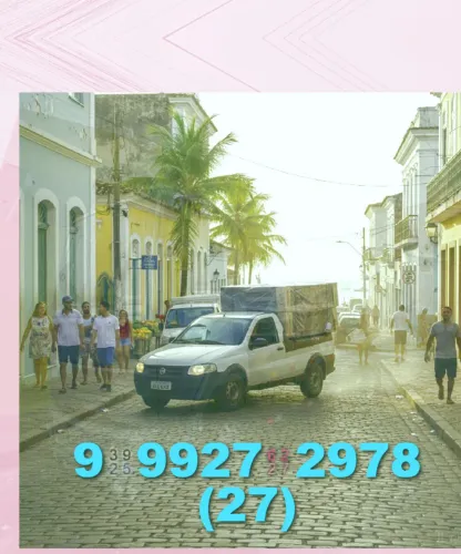 Frete }_{ carro aberto pela cidade - melhor preço