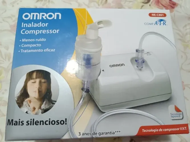 Inalador Nebulizador Omron NE-C801 Compressor