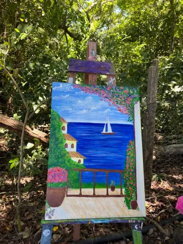 Tela de pintura grande