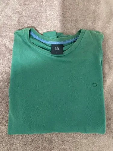 Camiseta Manga Longa Ogochi-verde militar