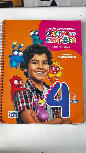 Livro da coleção socioemocional oficina das emoções 4