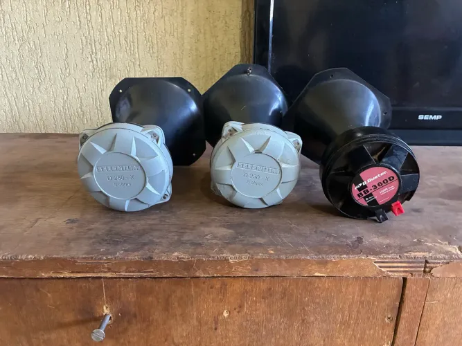 Cornetas selenium e 1 buster