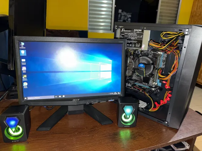PC BÁSICO TRABALHO E ESTUDO I7 870/ GT 710/ 8GB + MONITOR ACER