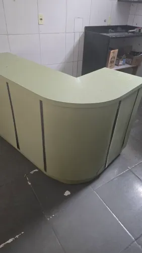 Balcão arredondado 