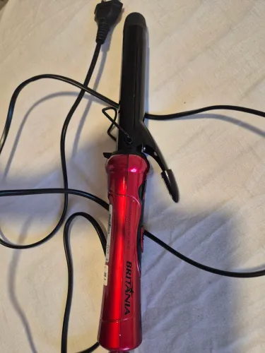 modelador de cachos britania vermelho bivolt