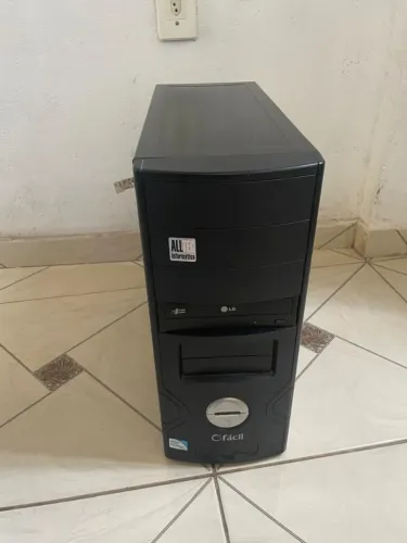 Cpu gabinete para troca de peças processador Intel pentium dual core placa-mãe memória ran