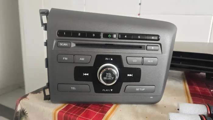 Grade , radio e farol de milha civic g9 2012 a 2016