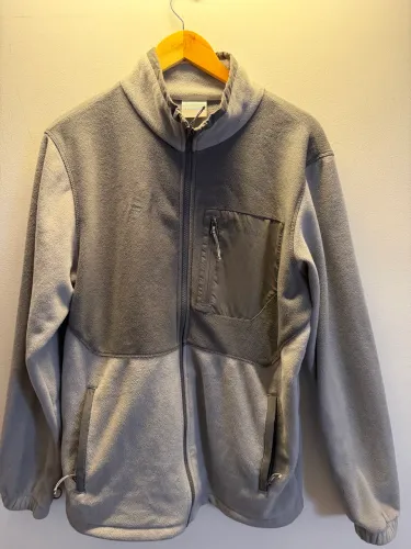 Fleece Columbia Cinza - perfeito para trilha ou sair na cidade