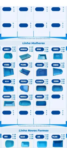 Piscina de fibra