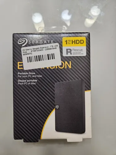 Hd externo Seagate 1TB
