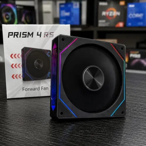Cooler Fan PRISM 4 RS ARGB 120mm PWM - Alta Performance e Visual Premium