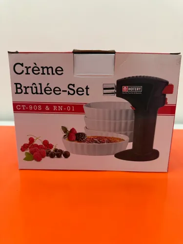 Kit maçarico creme brûlée