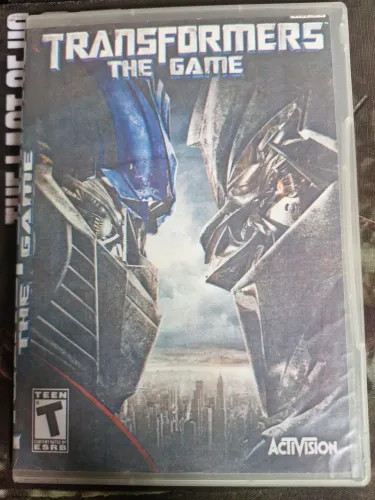 Transformers the game Ps2 Midia fisica Dourada Usado Com Detalhe
