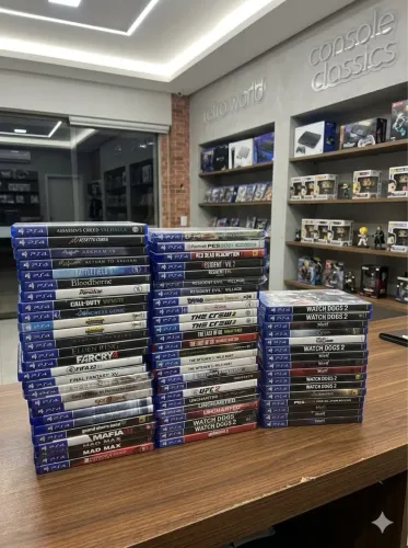 Jogos de PS4 - Preços abaixo