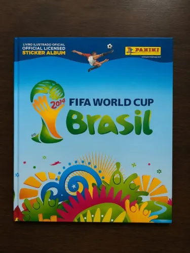 Album da copa 2014 capa dura completo