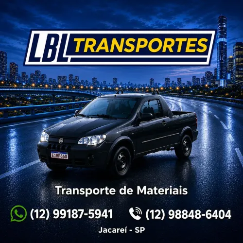 Transporte de Materiais somos de Jacareí SP whatsapp *