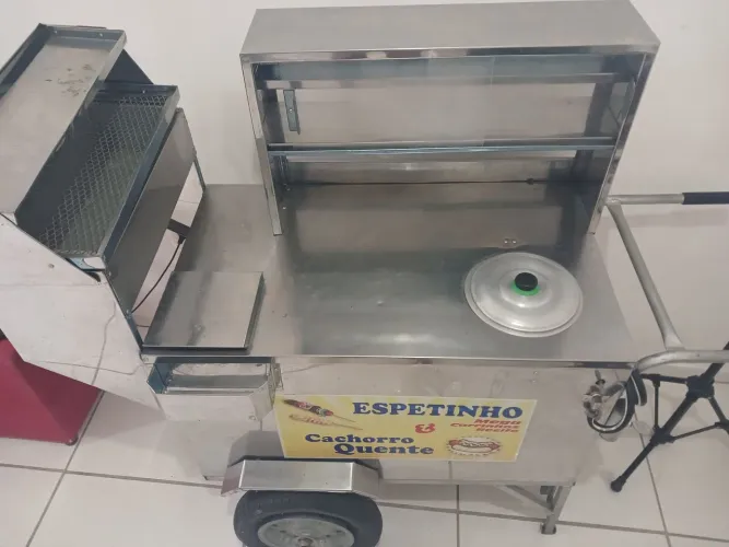 Carroça de cachorro-quente 