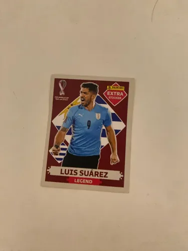 Figurinha Legend Luiz Suares Bordo COPA DE 2022